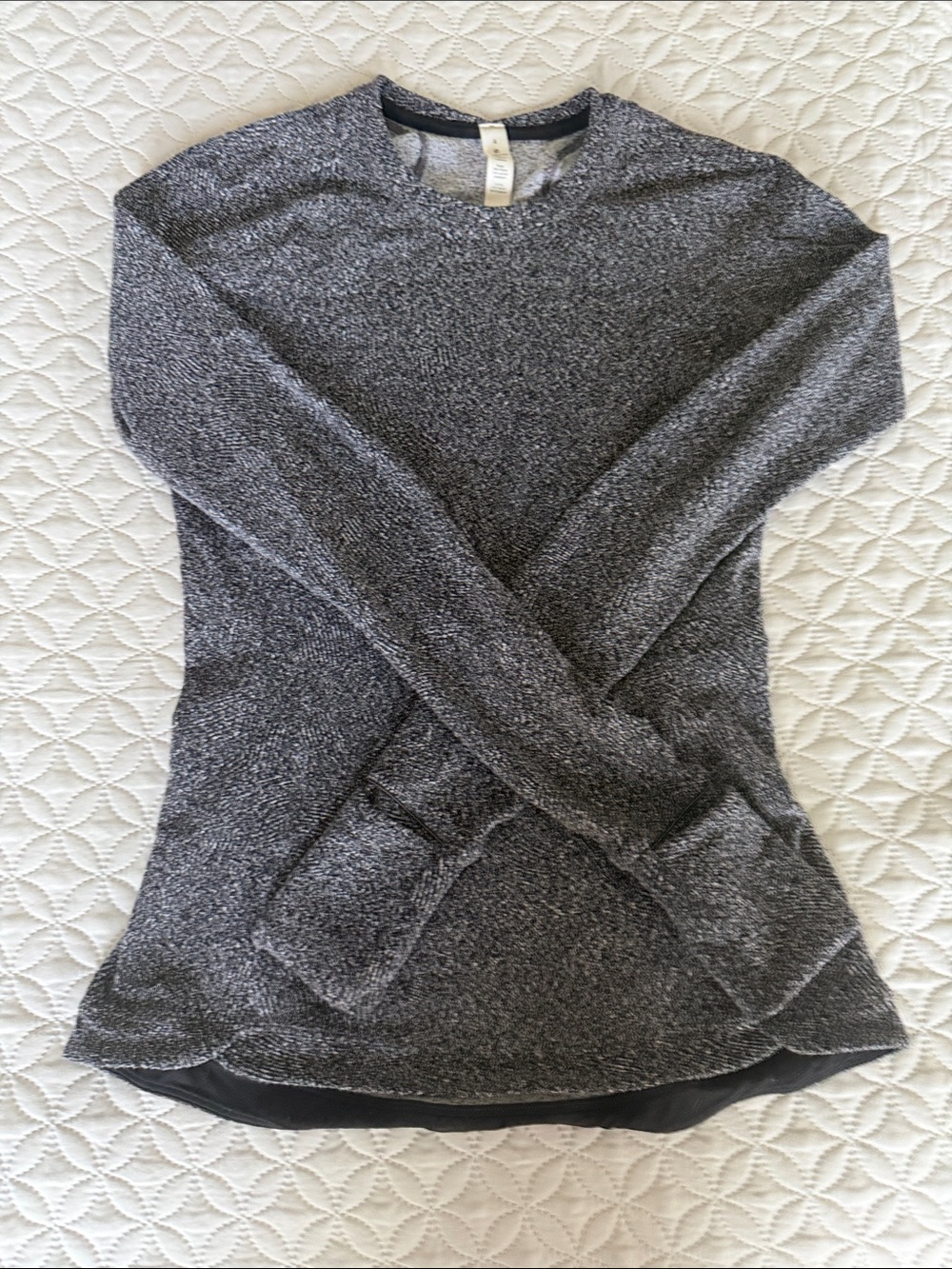 lululemon athletica Womens Long Sleeve Crew Sweater - Charcoal Heather